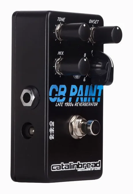 Catalinbread CB Paint Reverb, manopole viste dall'alto