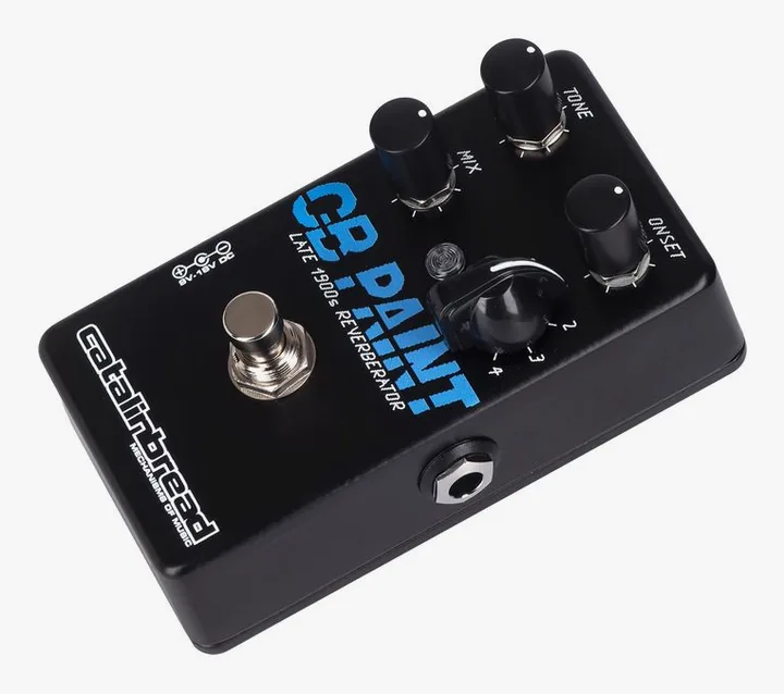 Catalinbread CB Paint Reverb, manopole viste dall'alto