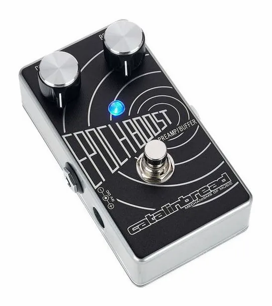 Catalinbread Epoch Boost, grafica del pannello superiore