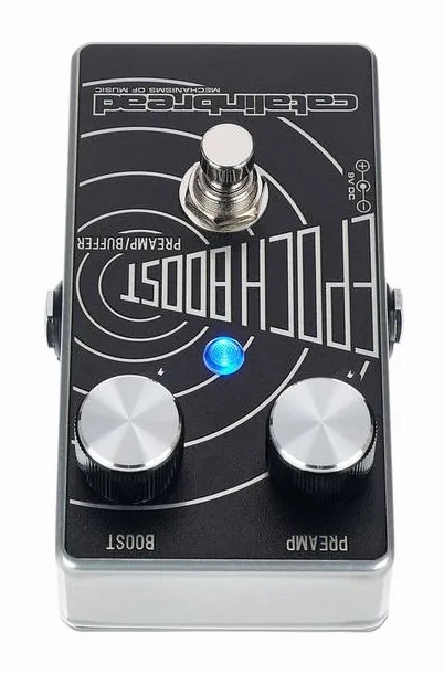 Catalinbread Epoch Boost, footswitch in primo piano