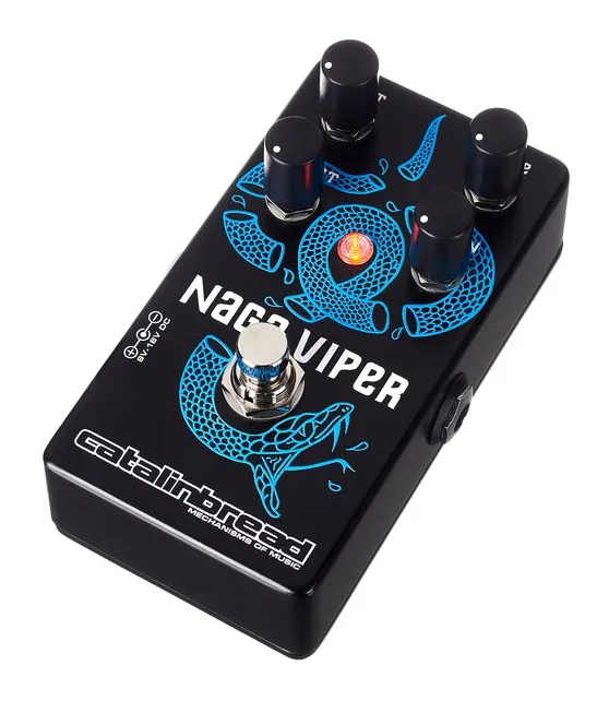Catalinbread Naga Viper Treble Booster MKII visto di fronte