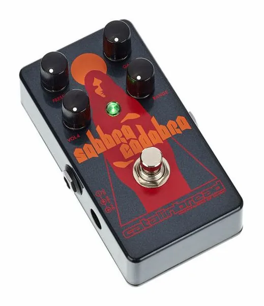 Catalinbread Sabbra Cadabra, connettori sul retro dell'unita