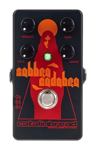 Catalinbread Sabbra Cadabra, connettori sul retro dell'unita