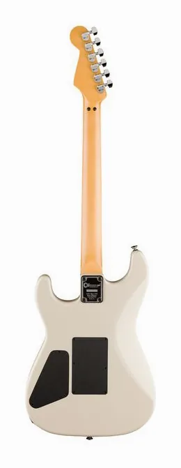 Charvel Am NC SD1 HH HT VMN, paletta con meccaniche e logo