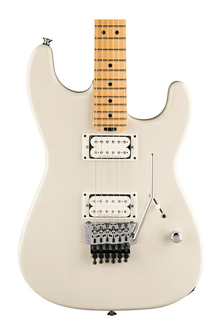 Charvel Am NC SD1 HH HT VMN, curve del body viste dall'alto