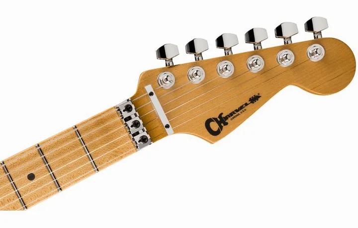 Charvel Am NC SD1 HH HT VMN, pickup e manopole dei controlli
