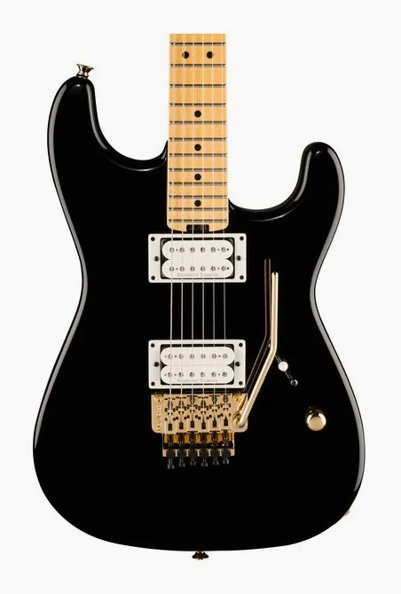 Charvel Am NC SD1 HH FR GBLK, ponte e meccaniche di intonazione
