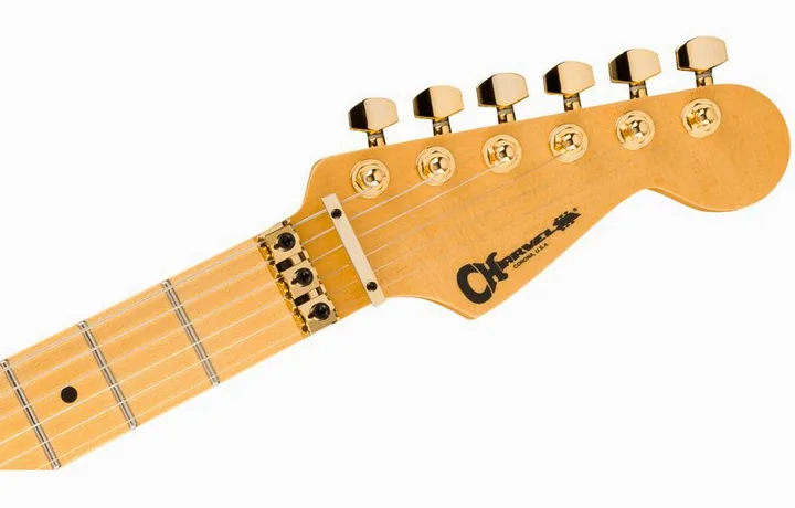 Charvel Am NC SD1 HH FR RRD, selettore pickup e jack di uscita