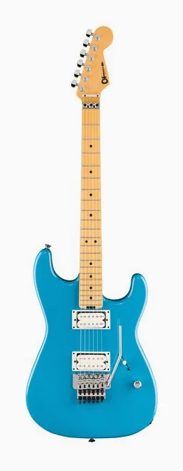 Charvel Am NC SD1 HH FR REBL visto di fronte