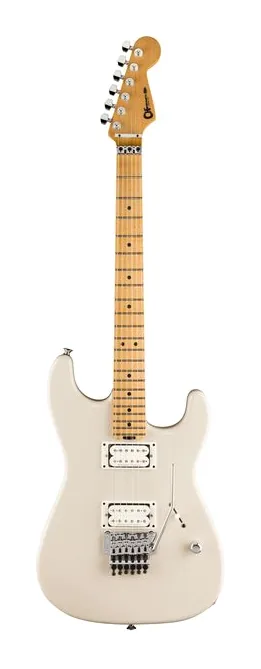 Charvel Am NC SD1 HH HT VMN in primo piano frontale