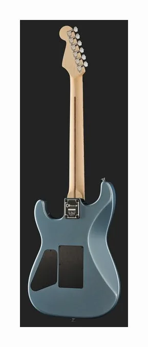 Charvel Custom Shop USA San Dimas IM, paletta con meccaniche e logo