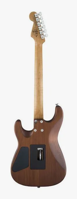 Charvel Guthrie Govan HSH Flame Maple, corpo e verniciatura in primo piano