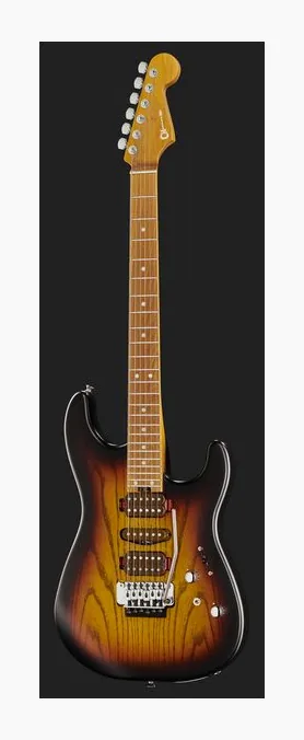 Charvel Guthrie Govan MJ SD24 CM 3TS, profilo laterale del corpo