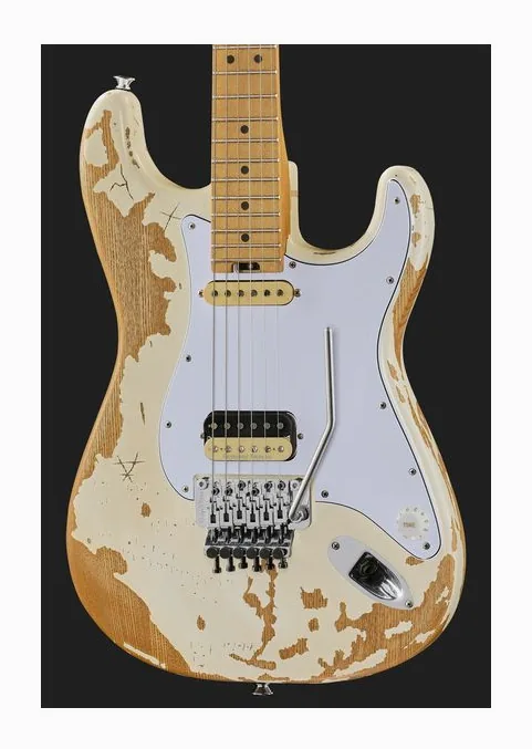 Charvel LTD SC 1 Henrik Danhage Relic, ponte e meccaniche di intonazione