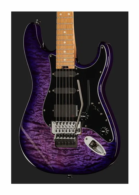 Charvel Marco Sfogli So-Cal St1 HSS FR, capotasto e prime posizioni della tastiera