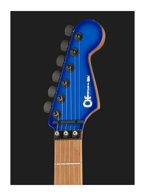 Charvel PM PLUS SRS SC1 HH FR CM BB, capotasto e prime posizioni della tastiera