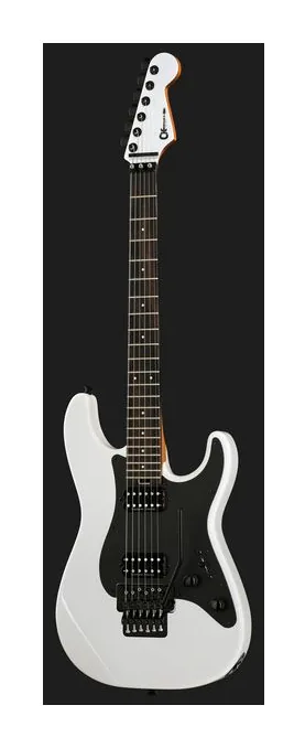 Charvel PM PLUS SRS SC1 HH FR EB SW, curve del body viste dall'alto