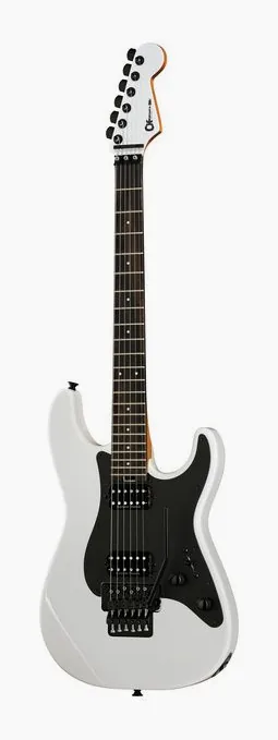 Charvel PM PLUS SRS SC1 HH FR EB SW fotografato frontalmente