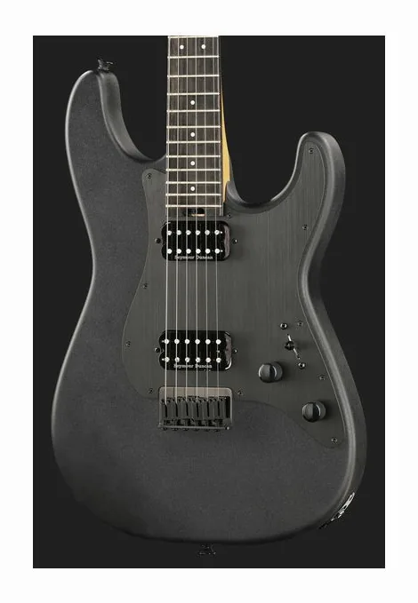 Charvel PM PLUS SRS SC1 HH HT EB SE, corpo e verniciatura in primo piano