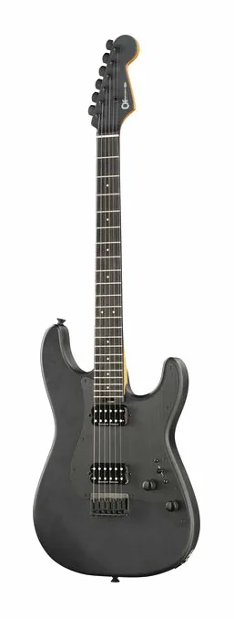Charvel PM PLUS SRS SC1 HH HT EB SE fotografato frontalmente
