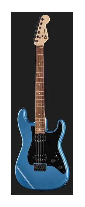 Charvel PM SC1 SRS HH HT RW- PelhBlue, profilo laterale del corpo