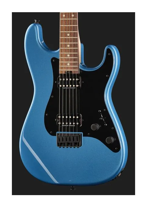 Charvel PM SC1 SRS HH HT RW- PelhBlue, profilo laterale del corpo
