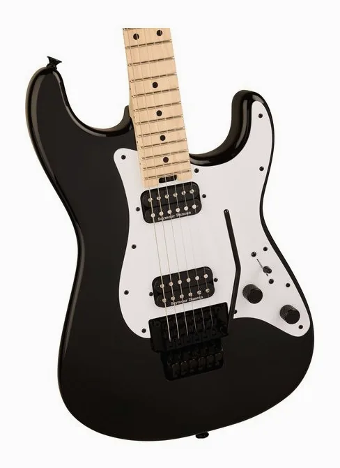 Charvel PM SC1 SRS HH FR MN Black, ponte e meccaniche di intonazione