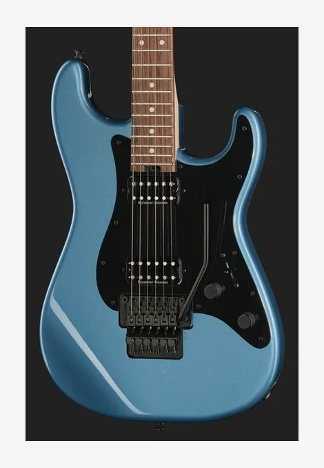 Charvel PM SC1 SRS HH FR RW PhBlue, profilo laterale del corpo