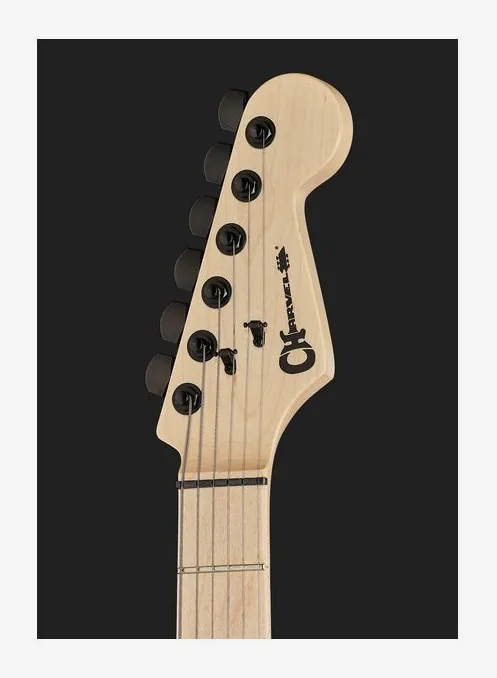 Charvel PM SC1 SRS HH HT Mpl NatAsh, vista posteriore del corpo