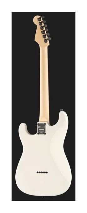 Charvel PM SC1 SRS HH HT RW Snow White, vista posteriore del corpo