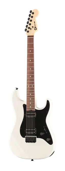 Charvel PM SC1 SRS HH HT RW Snow White in primo piano frontale