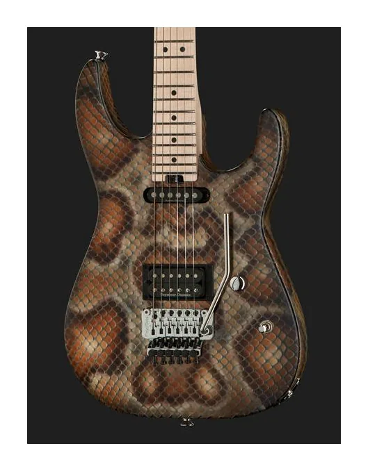 Charvel Pro Mod DK WDM Snake, vista posteriore del corpo