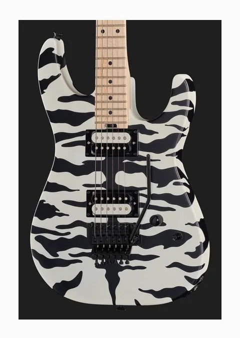 Charvel Pro Mod DK22 Satchel WB, paletta con meccaniche e logo