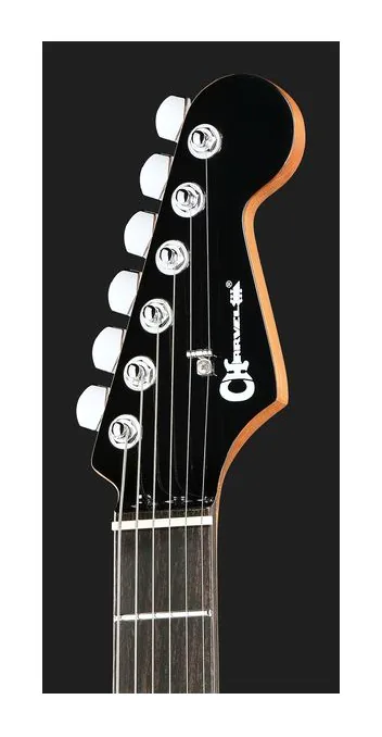 Charvel Pro Mod Plus DK24 CHLRN BRST, selettore pickup e jack di uscita