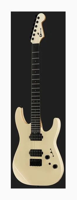 Charvel Pro-Mod Plus DK24 HH HT CWH, selettore pickup e jack di uscita