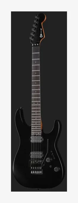 Charvel Pro-Mod Plus DK24 HH FR SBK, pickup e manopole dei controlli