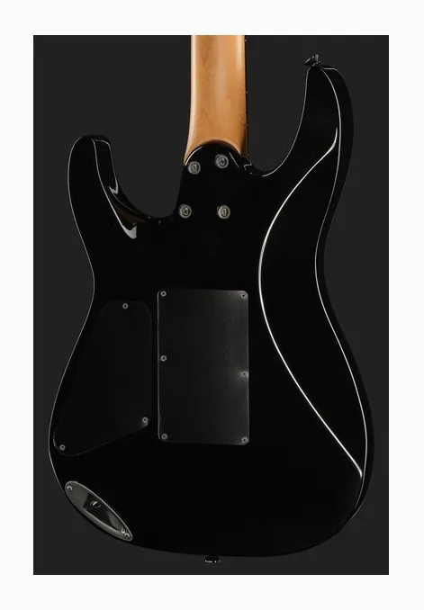 Charvel Pro-Mod Plus DK24 HH FR QM CEM, profilo laterale del corpo