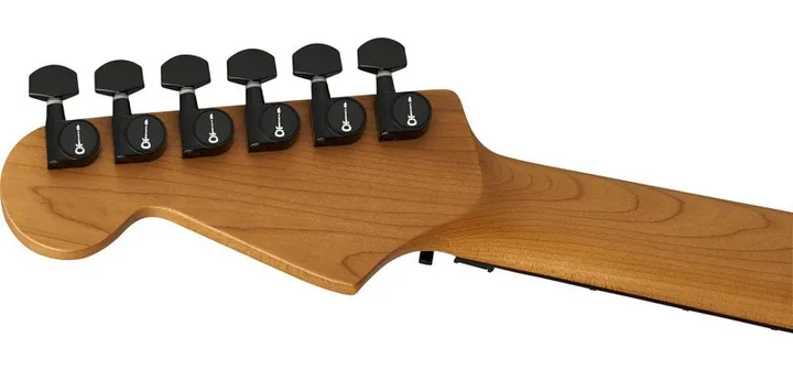 Charvel Pro-Mod Plus DK24 HH FR CRE, profilo laterale del corpo
