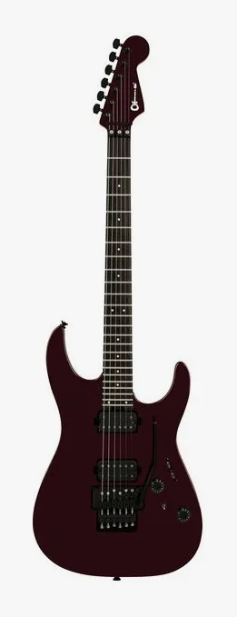 Charvel Pro-Mod Plus DK24 HH FR CRE fotografato frontalmente