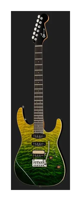 Charvel Pro-Mod Plus DK24 HSS QM ZF, pickup e manopole dei controlli