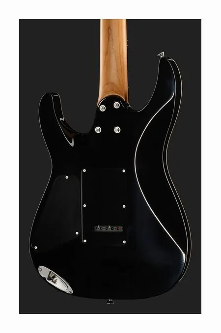 Charvel Pro-Mod Plus DK24 HSS QM ZF, profilo laterale del corpo