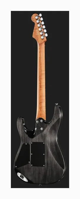 Charvel Pro Mod Plus DK24 MNT OCN, corpo e verniciatura in primo piano