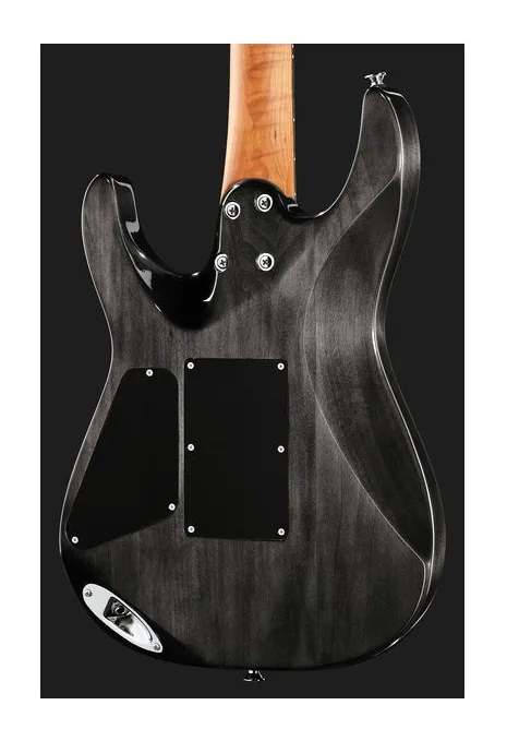 Charvel Pro Mod Plus DK24 MNT OCN, paletta con meccaniche e logo