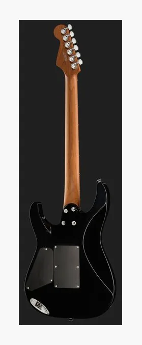 Charvel Pro Mod Plus DK24 RVEN BLK, capotasto e prime posizioni della tastiera