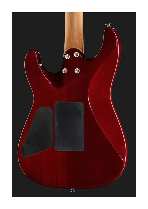 Charvel Pro-Mod Plus San Dimas FR SB, corpo e verniciatura in primo piano