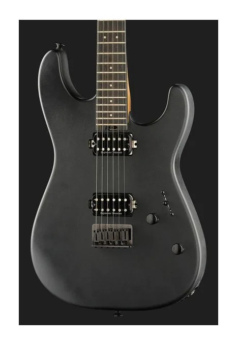 Charvel Pro-Mod Plus SanDimas HT EB SE, paletta con meccaniche e logo