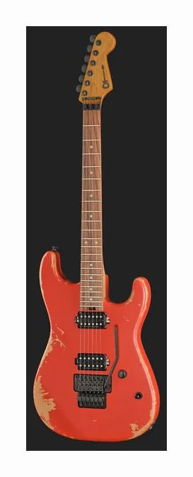 Charvel Pro Mod REL SRS SD1 HH WOR, pickup e manopole dei controlli