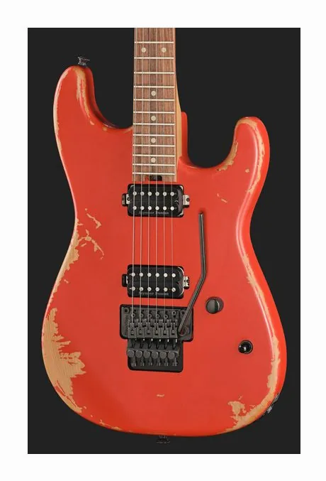 Charvel Pro Mod REL SRS SD1 HH WOR, paletta con meccaniche e logo