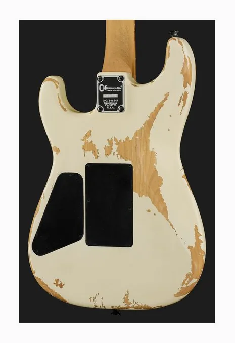 Charvel Pro Mod REL SRS SD1 HH WWH, vista posteriore del corpo