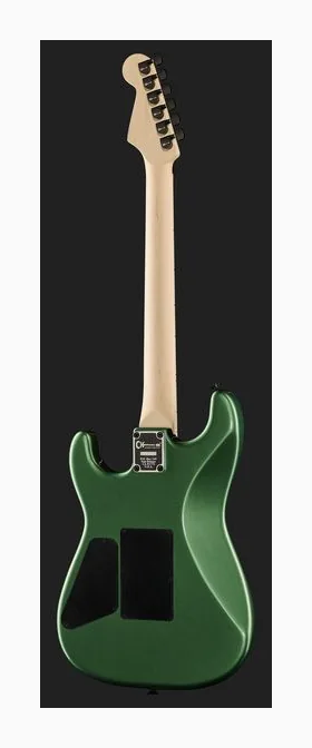 Charvel Pro-Mod San Dimas HH FR MN PG, corpo e verniciatura in primo piano
